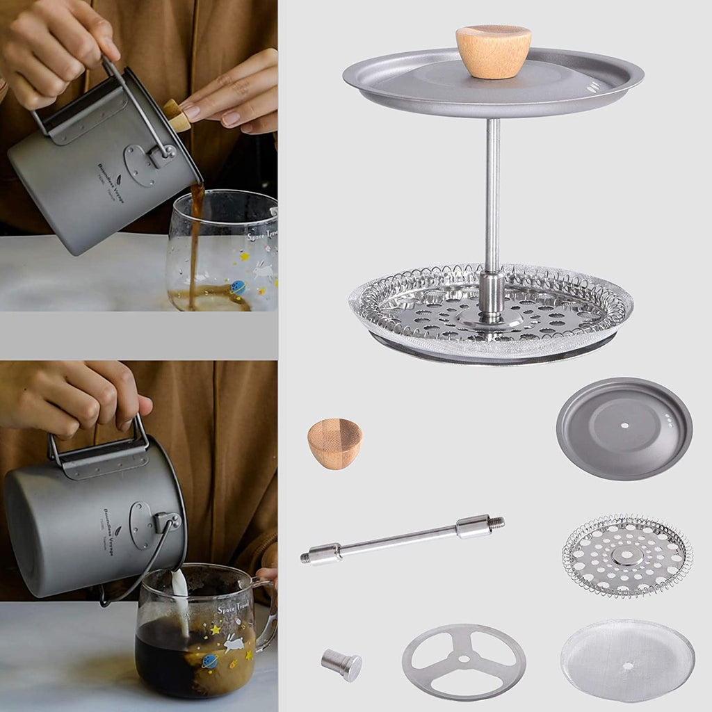 Boundless Voyage Titanium Hanging Coffee Cup 750ml image 4