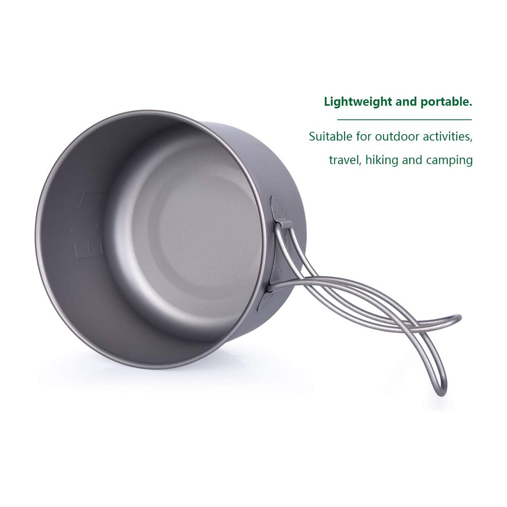 Boundless Voyage Titanium Pot 800ml+lid image 1