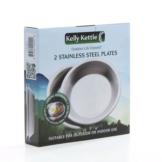 Kelly Kettle 2 Stainless Steel Plates image 3