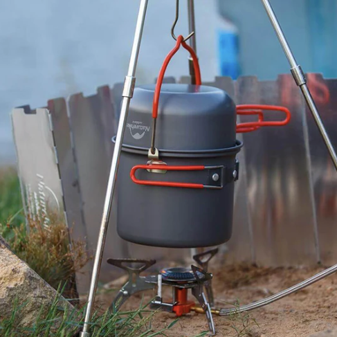 Naturehike 4pc Hiking Camping Cookware image 1