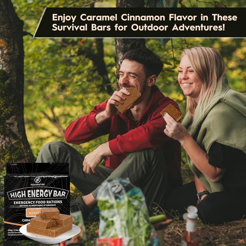 PEAK4RATION High Energy Bar Caramel Cinnamon 250g image 2