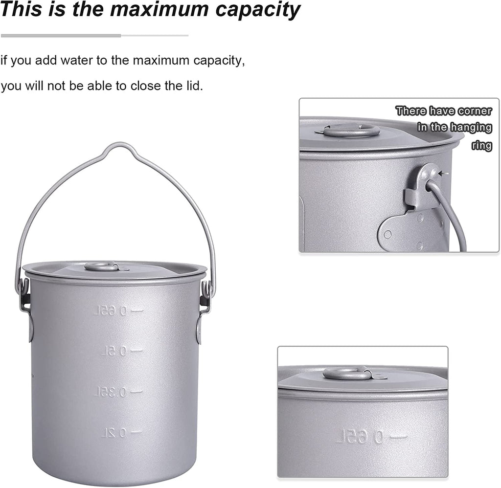 Boundless Voyage Titanium Hanging Cup 750ml image 4