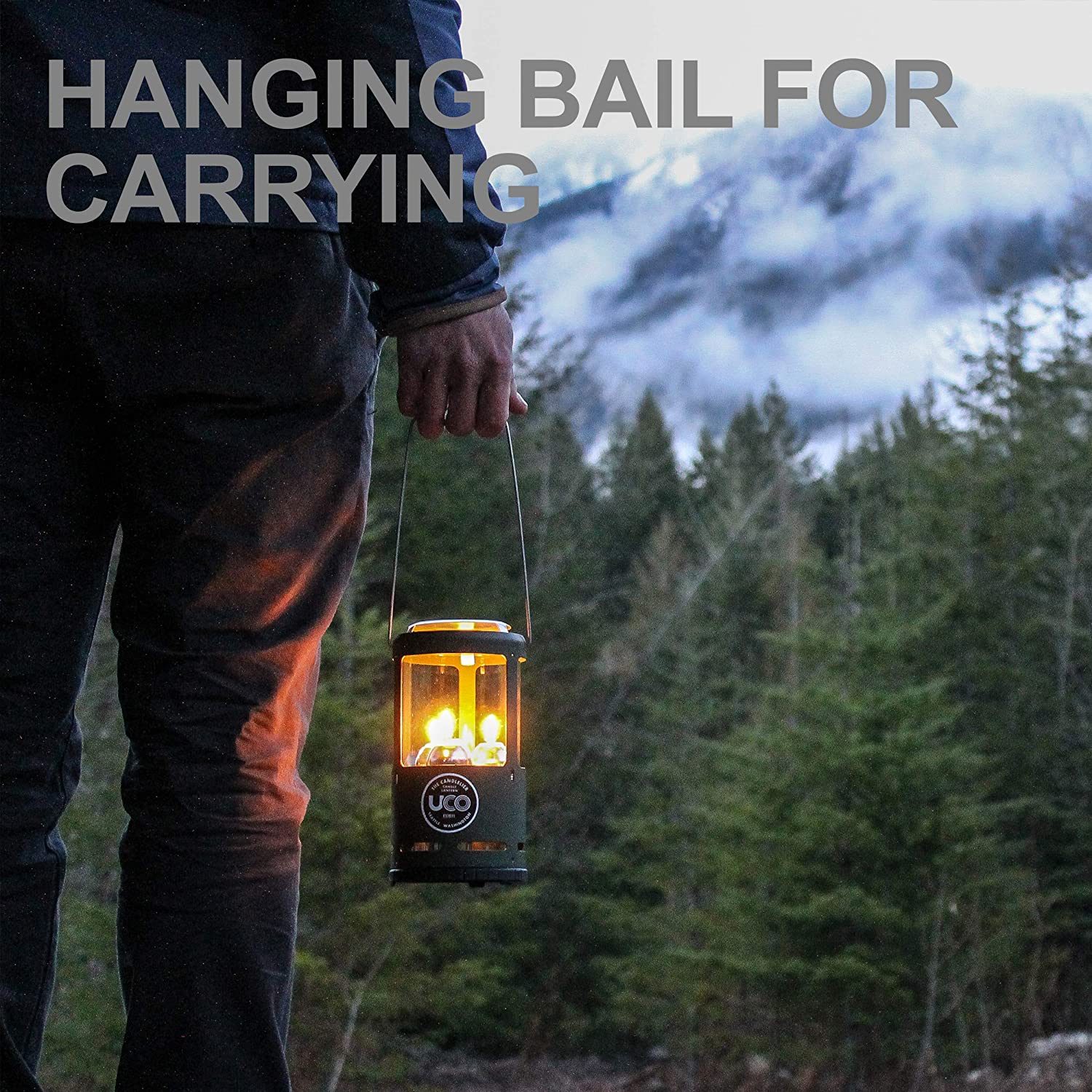 UCO Candlelier Green 3 Candle Size image 4