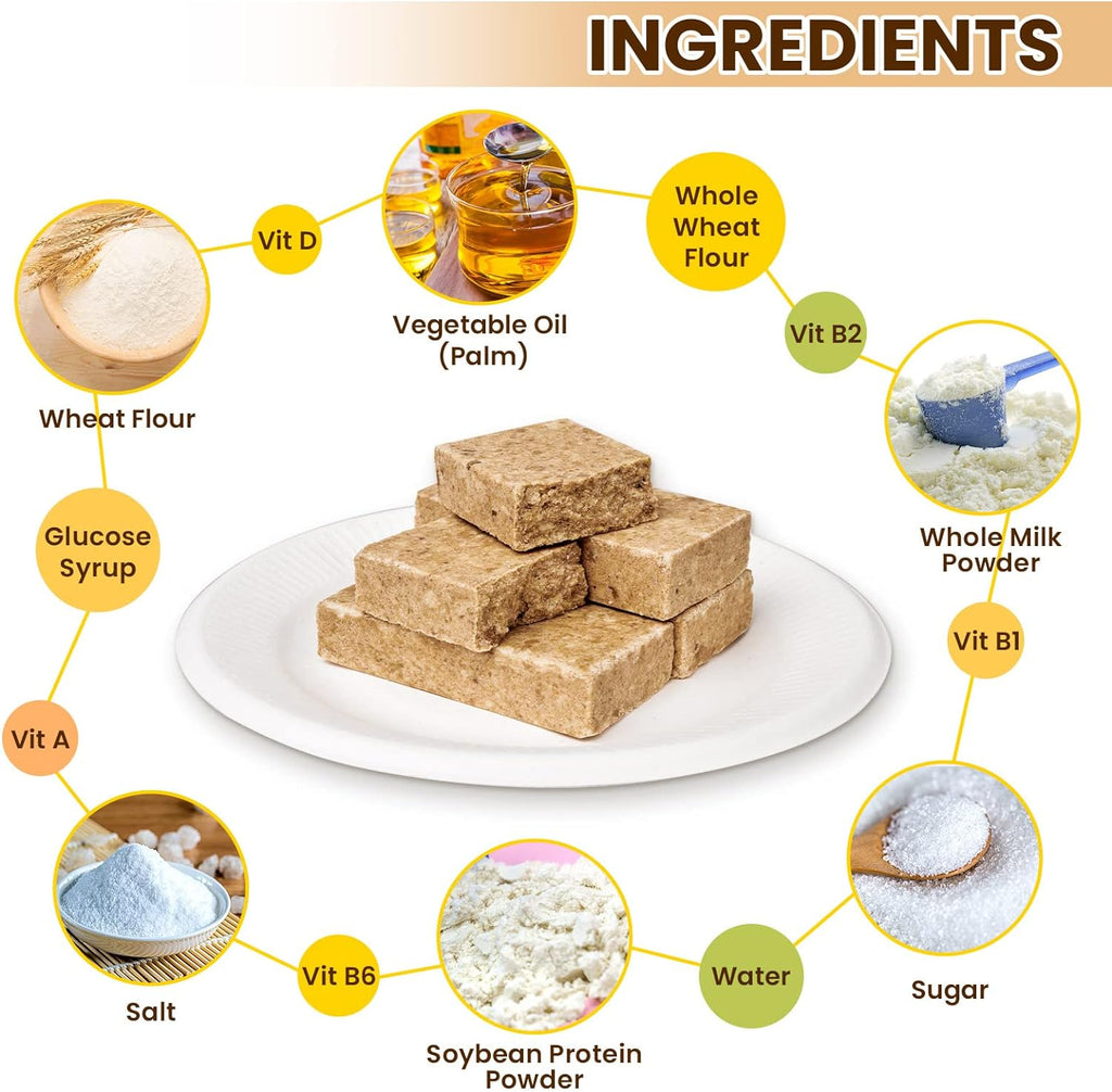 BDH High Energy Bar Tin Pack Milk Cookies Flavor image 1